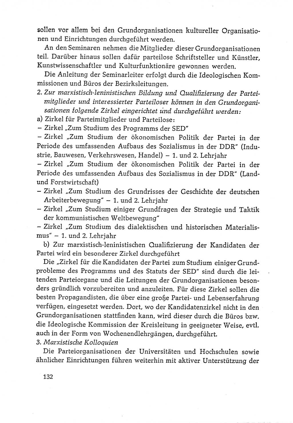 Dokumente der Sozialistischen Einheitspartei Deutschlands (SED) [Deutsche Demokratische Republik (DDR)] 1964-1965, Seite 132 (Dok. SED DDR 1964-1965, S. 132)
