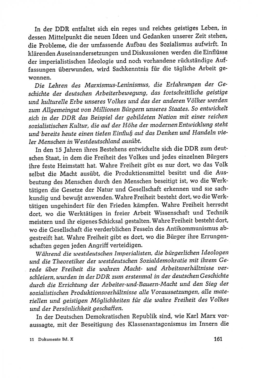 Dokumente der Sozialistischen Einheitspartei Deutschlands (SED) [Deutsche Demokratische Republik (DDR)] 1964-1965, Seite 161 (Dok. SED DDR 1964-1965, S. 161)