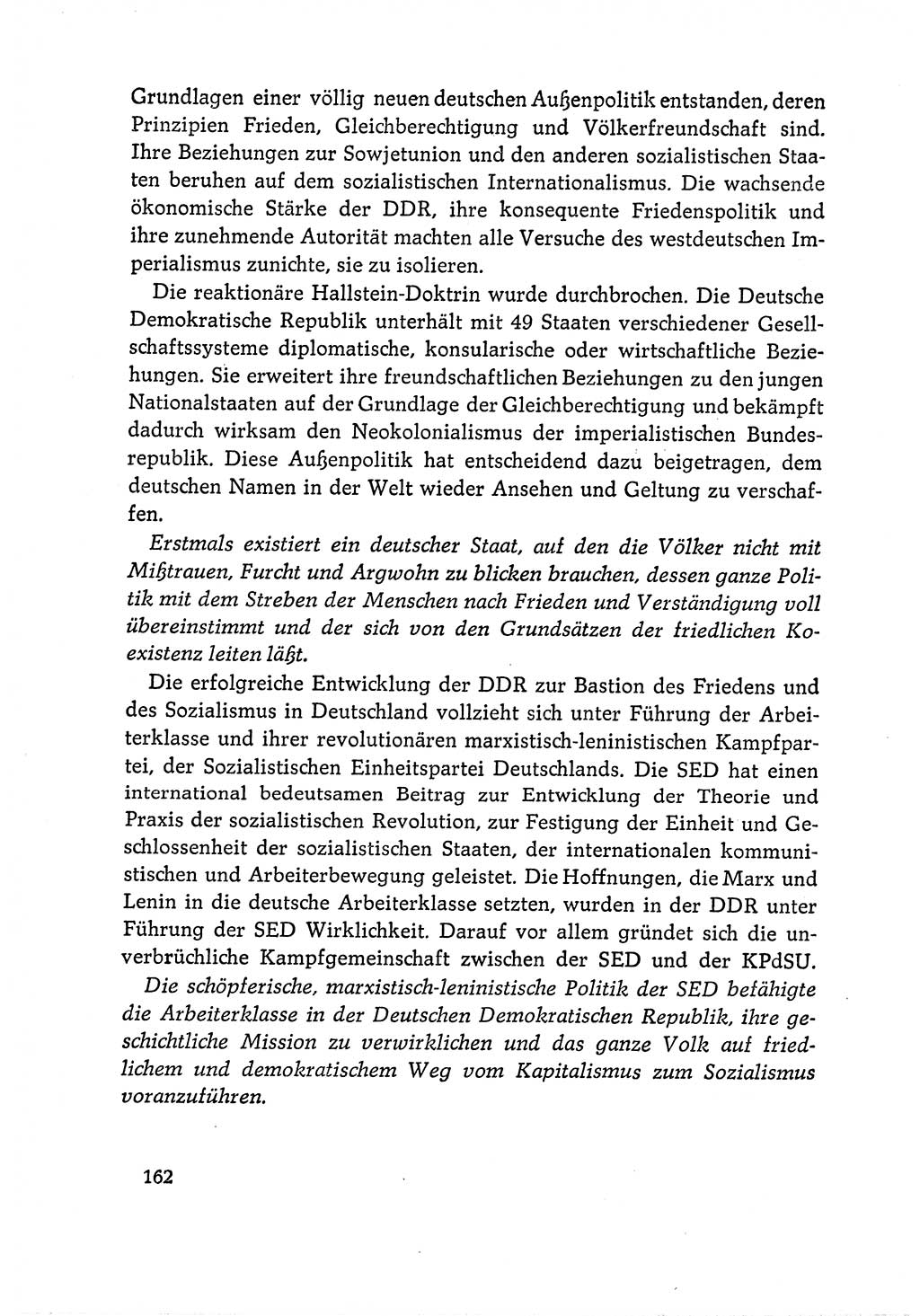 Dokumente der Sozialistischen Einheitspartei Deutschlands (SED) [Deutsche Demokratische Republik (DDR)] 1964-1965, Seite 162 (Dok. SED DDR 1964-1965, S. 162)