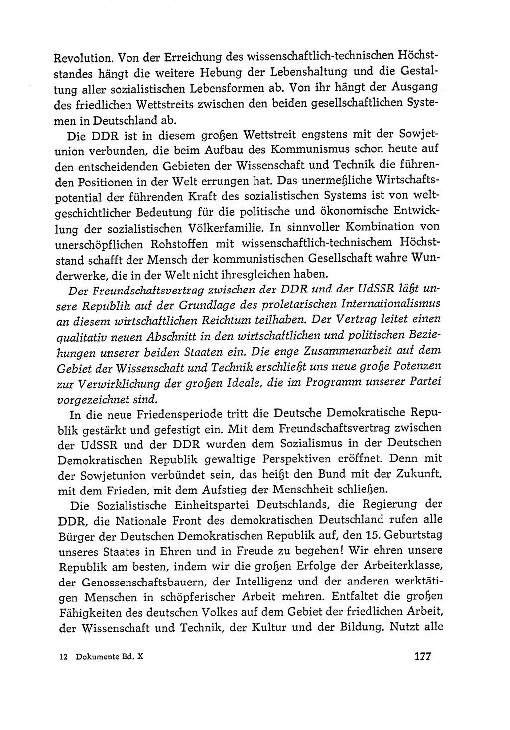 Dokumente der Sozialistischen Einheitspartei Deutschlands (SED) [Deutsche Demokratische Republik (DDR)] 1964-1965, Seite 177 (Dok. SED DDR 1964-1965, S. 177)