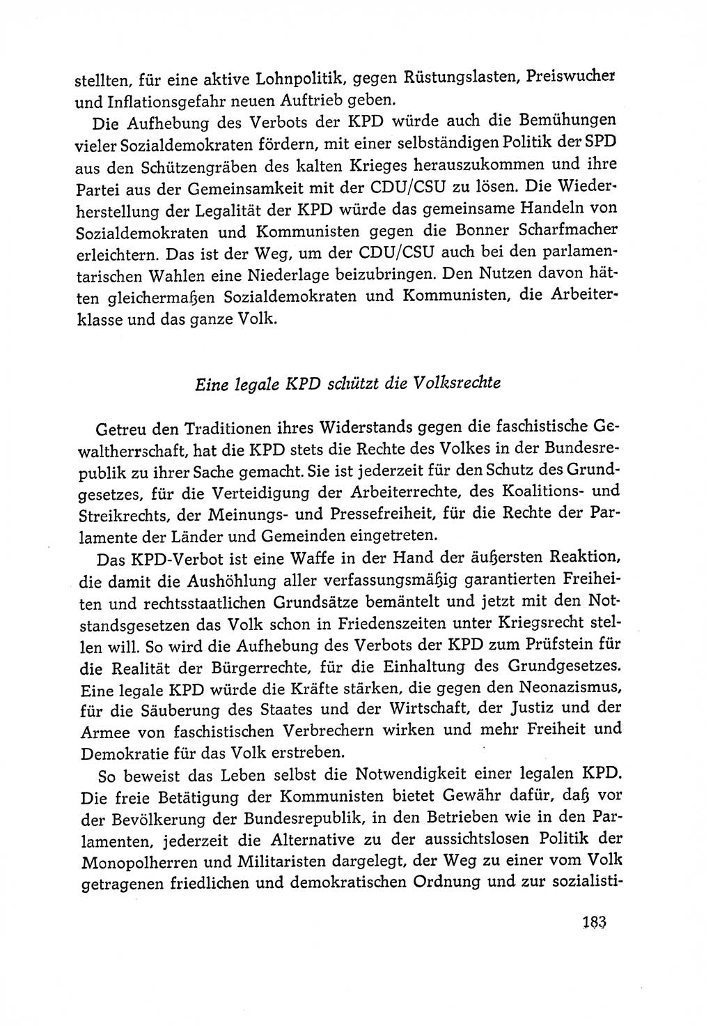 Dokumente der Sozialistischen Einheitspartei Deutschlands (SED) [Deutsche Demokratische Republik (DDR)] 1964-1965, Seite 183 (Dok. SED DDR 1964-1965, S. 183)