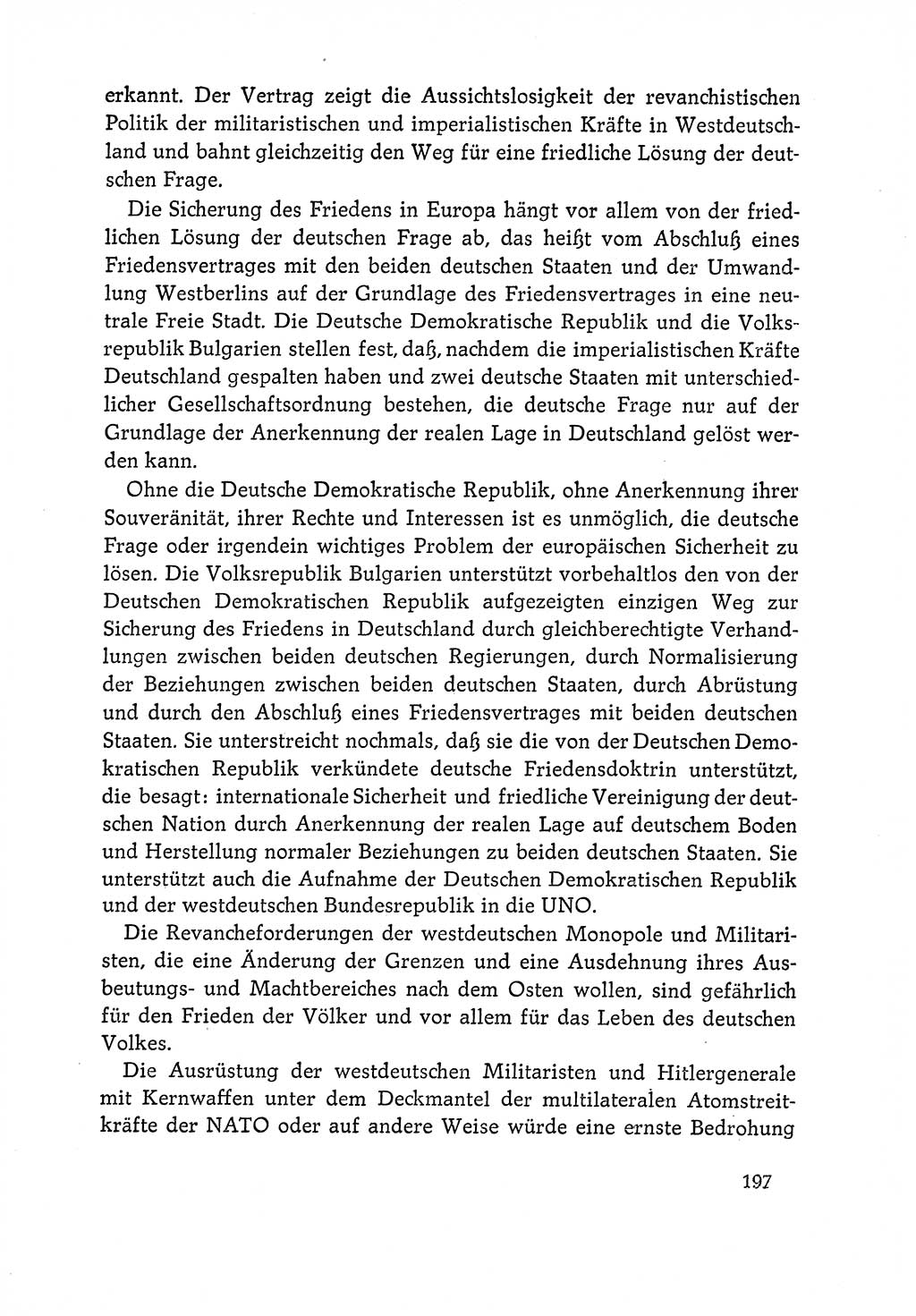 Dokumente der Sozialistischen Einheitspartei Deutschlands (SED) [Deutsche Demokratische Republik (DDR)] 1964-1965, Seite 197 (Dok. SED DDR 1964-1965, S. 197)