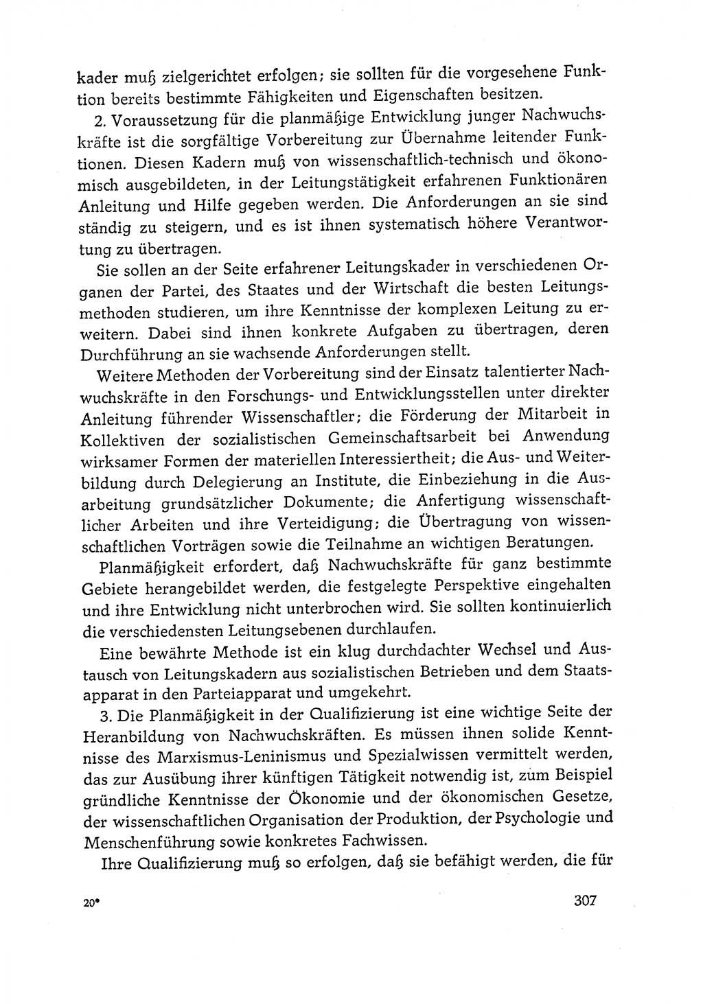 Dokumente der Sozialistischen Einheitspartei Deutschlands (SED) [Deutsche Demokratische Republik (DDR)] 1964-1965, Seite 307 (Dok. SED DDR 1964-1965, S. 307)