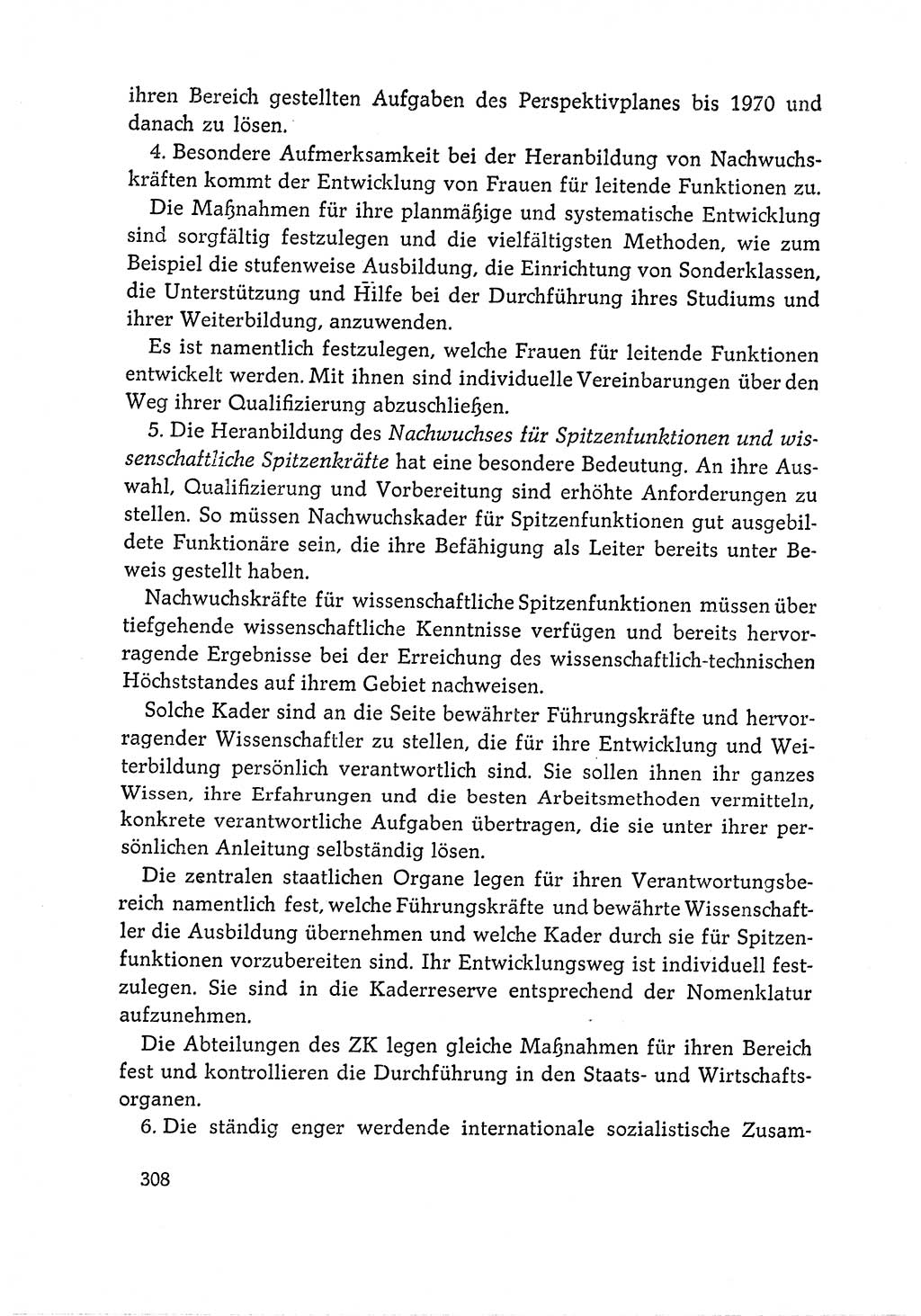 Dokumente der Sozialistischen Einheitspartei Deutschlands (SED) [Deutsche Demokratische Republik (DDR)] 1964-1965, Seite 308 (Dok. SED DDR 1964-1965, S. 308)