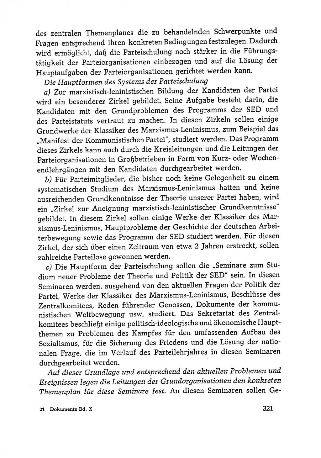 Dokumente der Sozialistischen Einheitspartei Deutschlands (SED) [Deutsche Demokratische Republik (DDR)] 1964-1965, Seite 321 (Dok. SED DDR 1964-1965, S. 321)