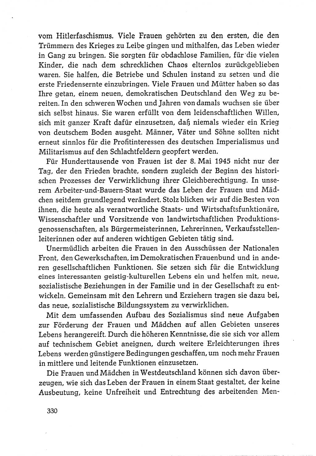 Dokumente der Sozialistischen Einheitspartei Deutschlands (SED) [Deutsche Demokratische Republik (DDR)] 1964-1965, Seite 330 (Dok. SED DDR 1964-1965, S. 330)