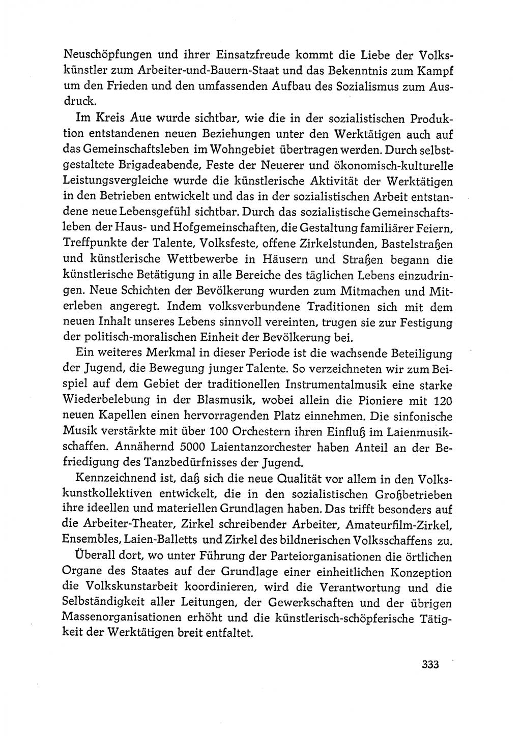 Dokumente der Sozialistischen Einheitspartei Deutschlands (SED) [Deutsche Demokratische Republik (DDR)] 1964-1965, Seite 333 (Dok. SED DDR 1964-1965, S. 333)
