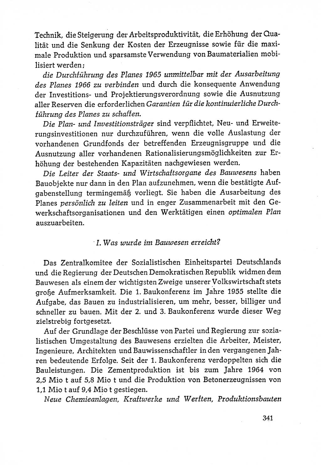 Dokumente der Sozialistischen Einheitspartei Deutschlands (SED) [Deutsche Demokratische Republik (DDR)] 1964-1965, Seite 343 (Dok. SED DDR 1964-1965, S. 343)