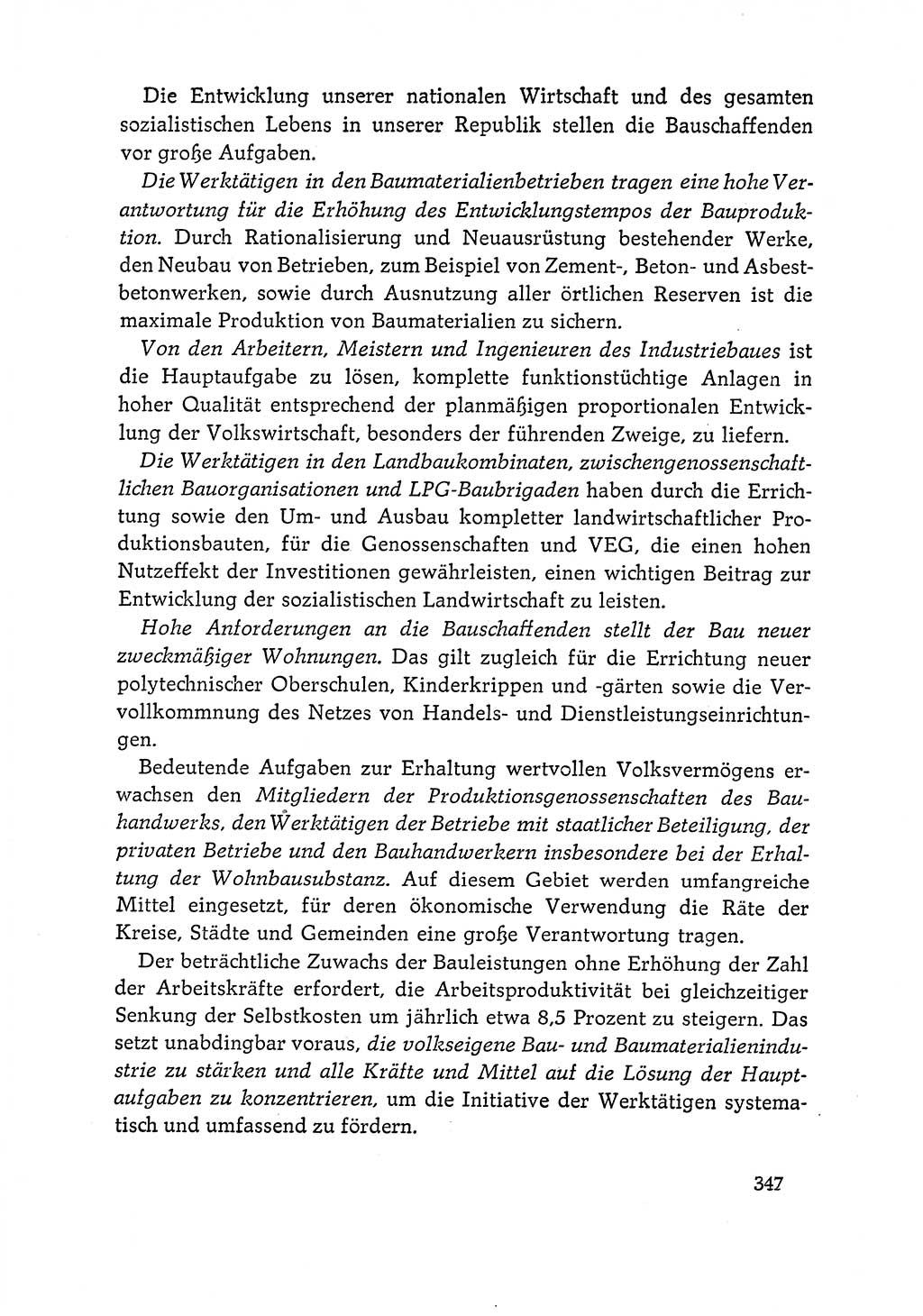 Dokumente der Sozialistischen Einheitspartei Deutschlands (SED) [Deutsche Demokratische Republik (DDR)] 1964-1965, Seite 349 (Dok. SED DDR 1964-1965, S. 349)