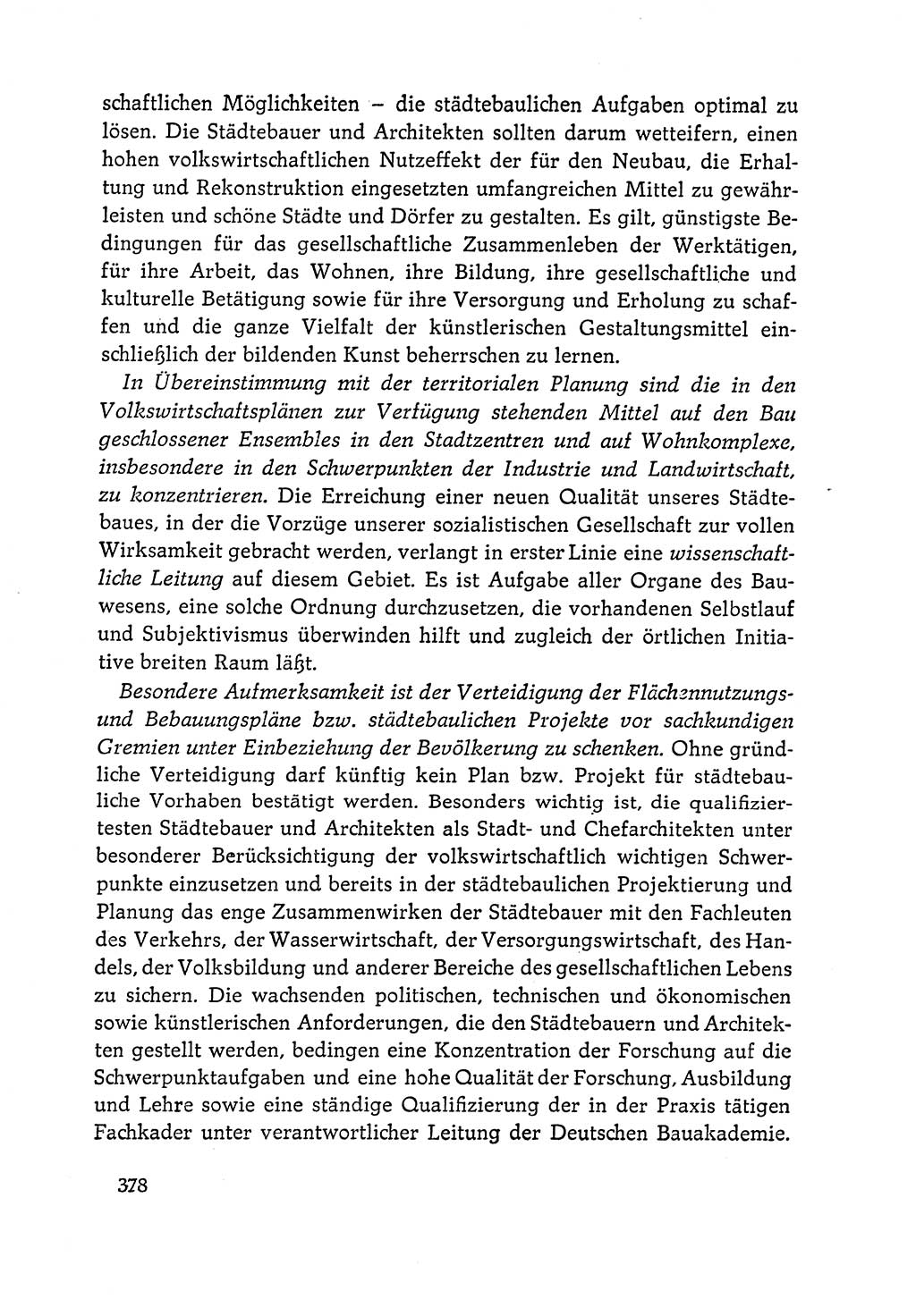 Dokumente der Sozialistischen Einheitspartei Deutschlands (SED) [Deutsche Demokratische Republik (DDR)] 1964-1965, Seite 378 (Dok. SED DDR 1964-1965, S. 378)