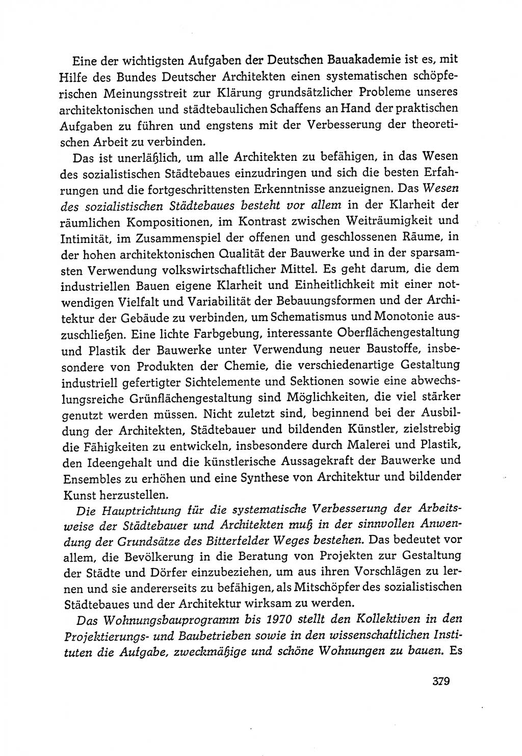 Dokumente der Sozialistischen Einheitspartei Deutschlands (SED) [Deutsche Demokratische Republik (DDR)] 1964-1965, Seite 379 (Dok. SED DDR 1964-1965, S. 379)