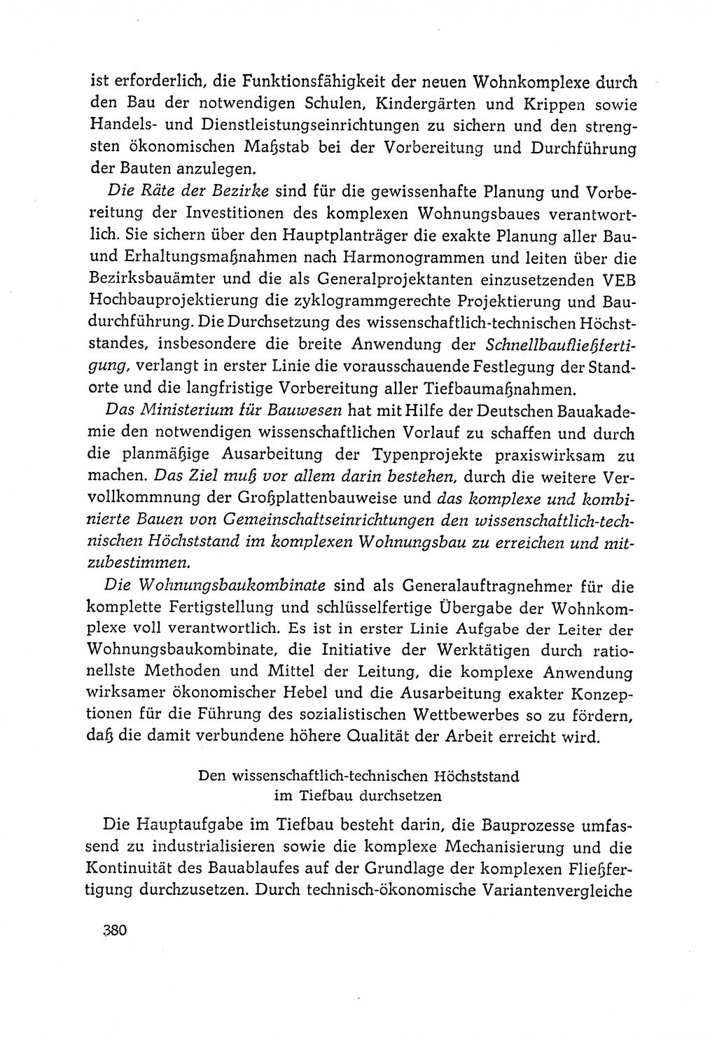 Dokumente der Sozialistischen Einheitspartei Deutschlands (SED) [Deutsche Demokratische Republik (DDR)] 1964-1965, Seite 380 (Dok. SED DDR 1964-1965, S. 380)