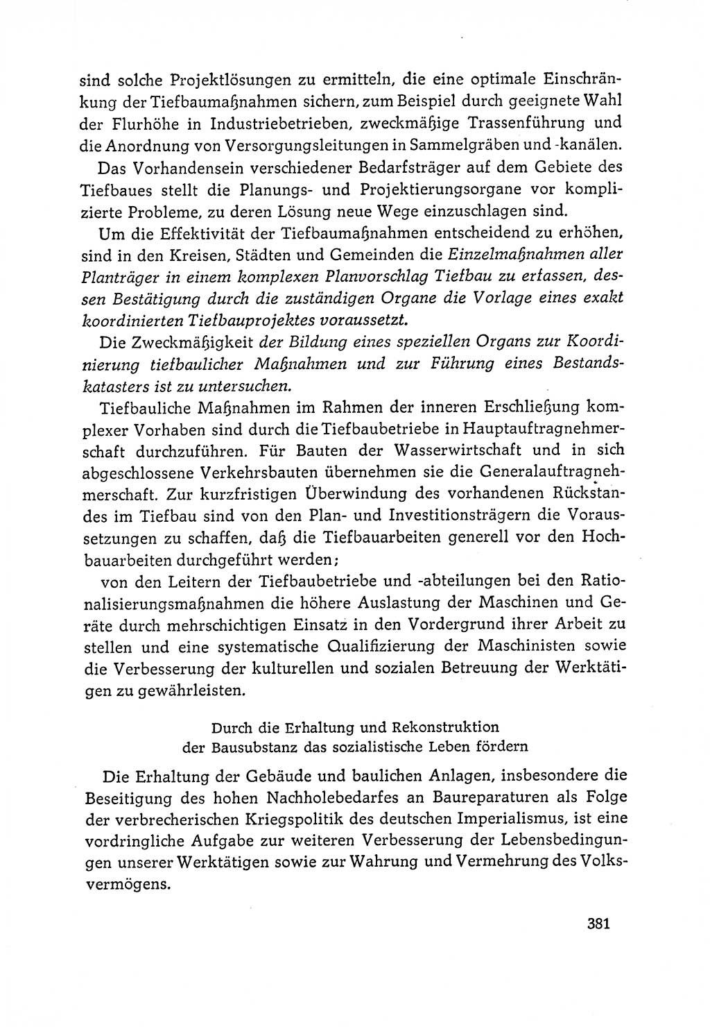 Dokumente der Sozialistischen Einheitspartei Deutschlands (SED) [Deutsche Demokratische Republik (DDR)] 1964-1965, Seite 381 (Dok. SED DDR 1964-1965, S. 381)