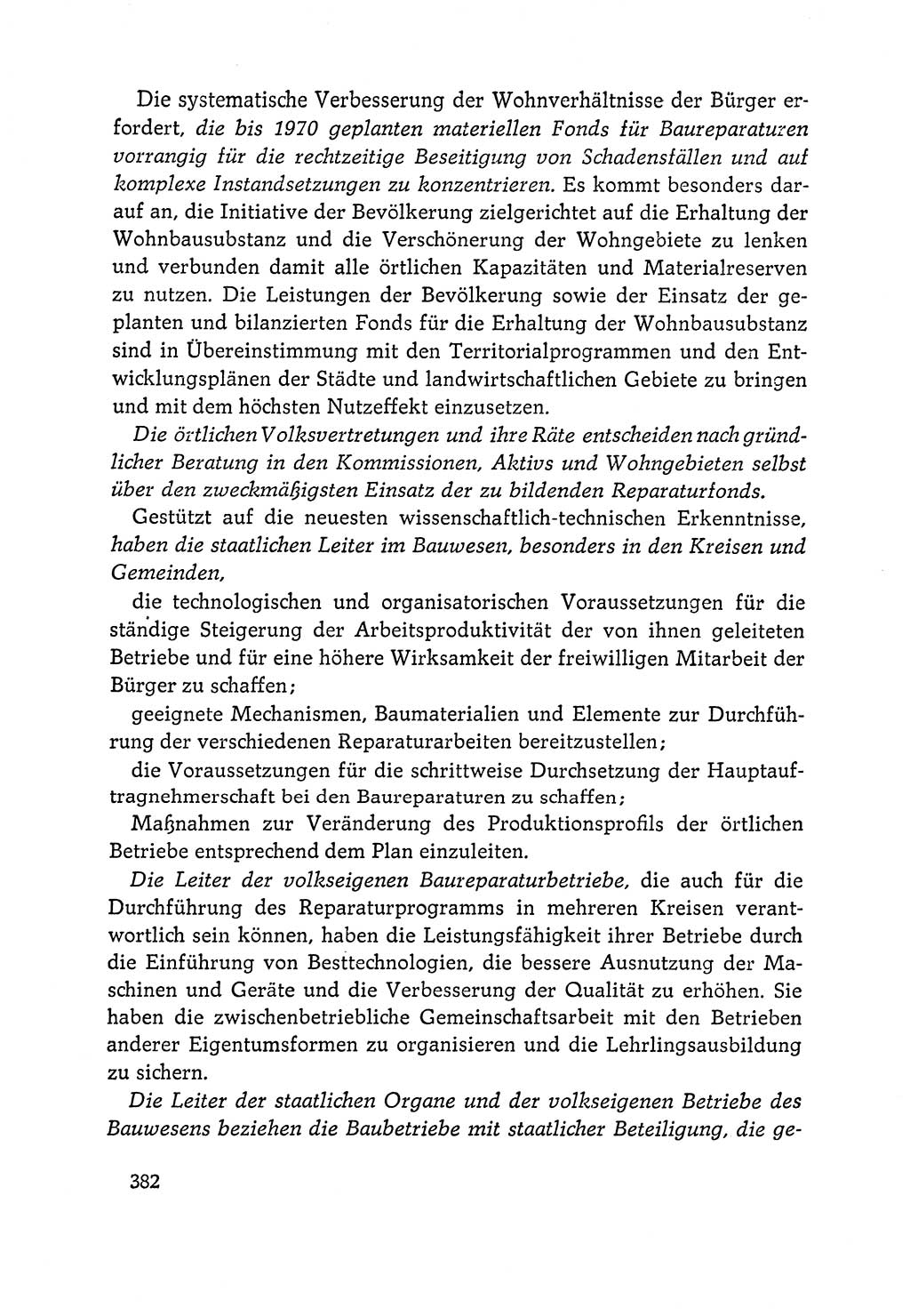 Dokumente der Sozialistischen Einheitspartei Deutschlands (SED) [Deutsche Demokratische Republik (DDR)] 1964-1965, Seite 382 (Dok. SED DDR 1964-1965, S. 382)