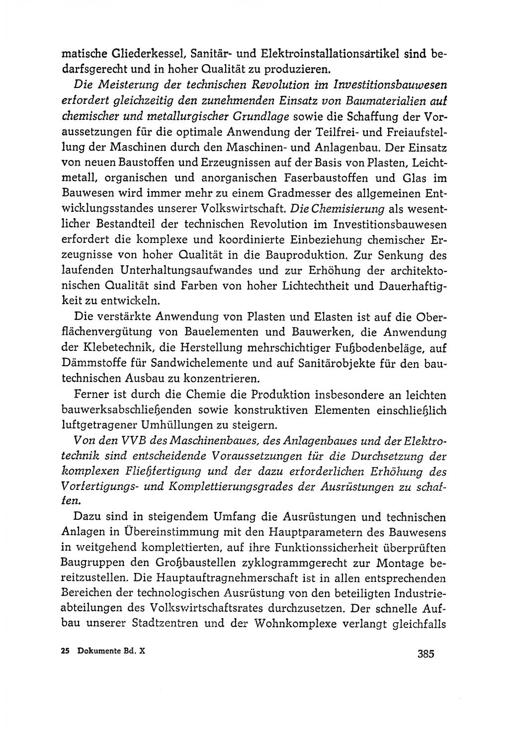 Dokumente der Sozialistischen Einheitspartei Deutschlands (SED) [Deutsche Demokratische Republik (DDR)] 1964-1965, Seite 385 (Dok. SED DDR 1964-1965, S. 385)