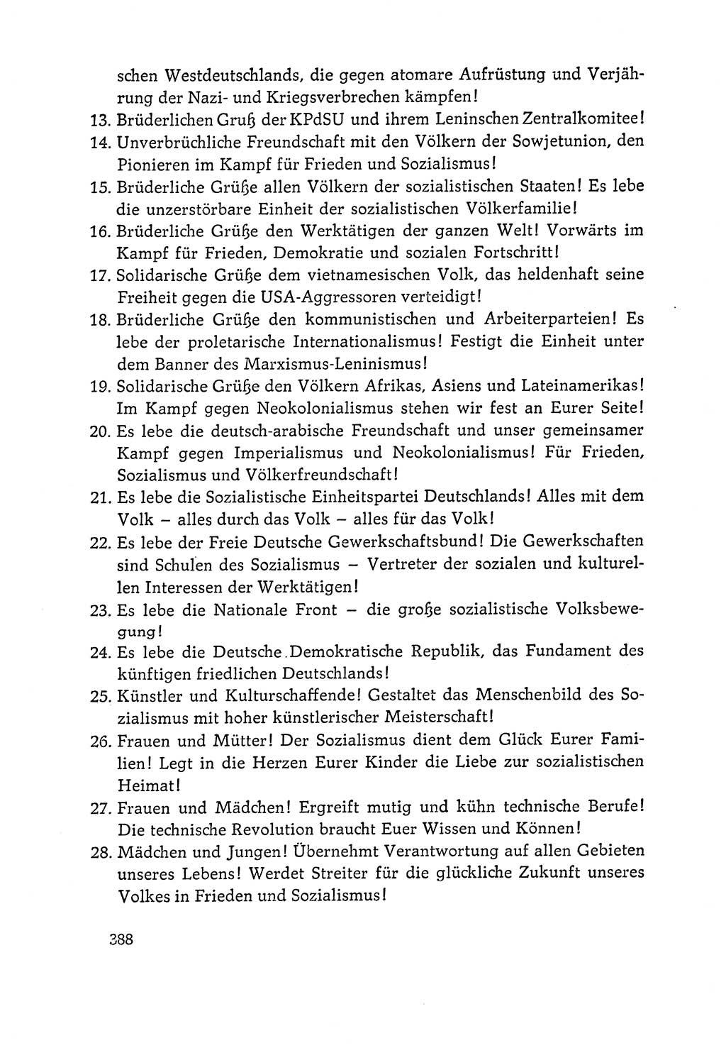 Dokumente der Sozialistischen Einheitspartei Deutschlands (SED) [Deutsche Demokratische Republik (DDR)] 1964-1965, Seite 388 (Dok. SED DDR 1964-1965, S. 388)