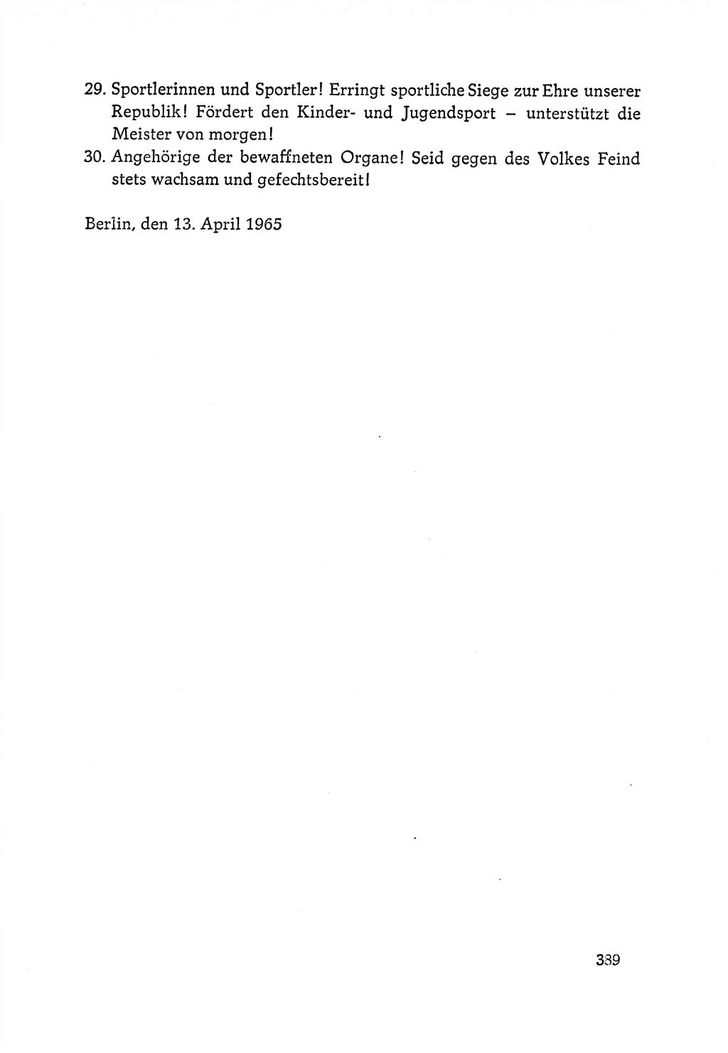 Dokumente der Sozialistischen Einheitspartei Deutschlands (SED) [Deutsche Demokratische Republik (DDR)] 1964-1965, Seite 389 (Dok. SED DDR 1964-1965, S. 389)