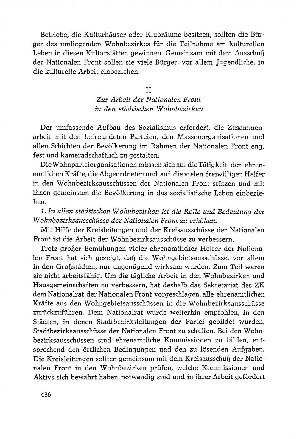 Dokumente der Sozialistischen Einheitspartei Deutschlands (SED) [Deutsche Demokratische Republik (DDR)] 1964-1965, Seite 436 (Dok. SED DDR 1964-1965, S. 436)