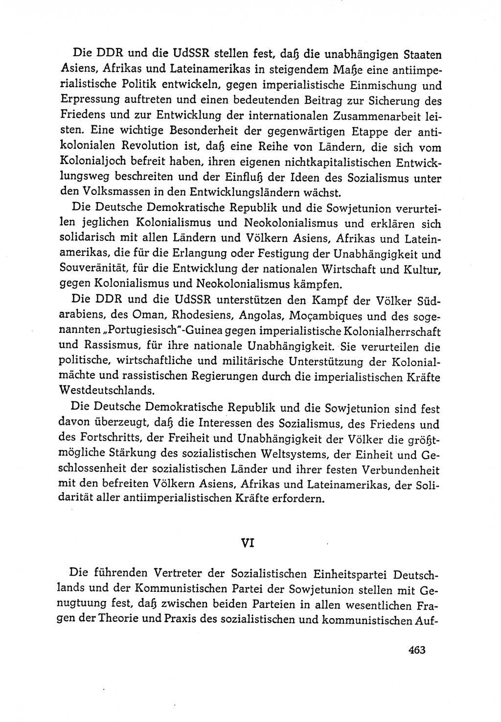 Dokumente der Sozialistischen Einheitspartei Deutschlands (SED) [Deutsche Demokratische Republik (DDR)] 1964-1965, Seite 463 (Dok. SED DDR 1964-1965, S. 463)