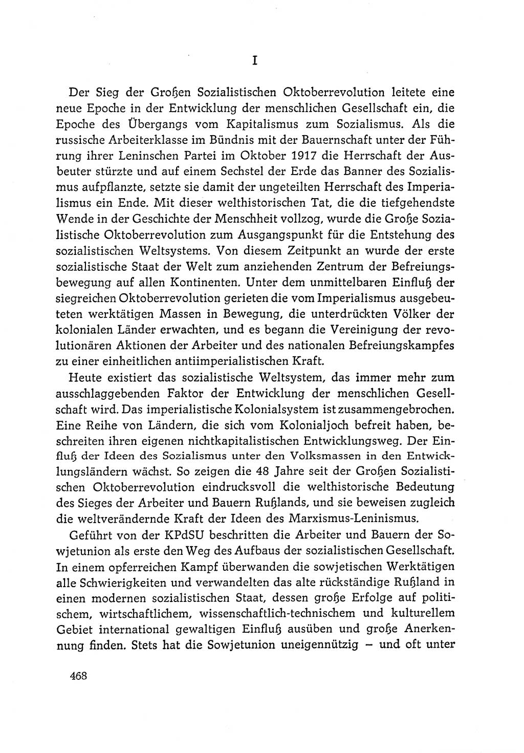 Dokumente der Sozialistischen Einheitspartei Deutschlands (SED) [Deutsche Demokratische Republik (DDR)] 1964-1965, Seite 468 (Dok. SED DDR 1964-1965, S. 468)
