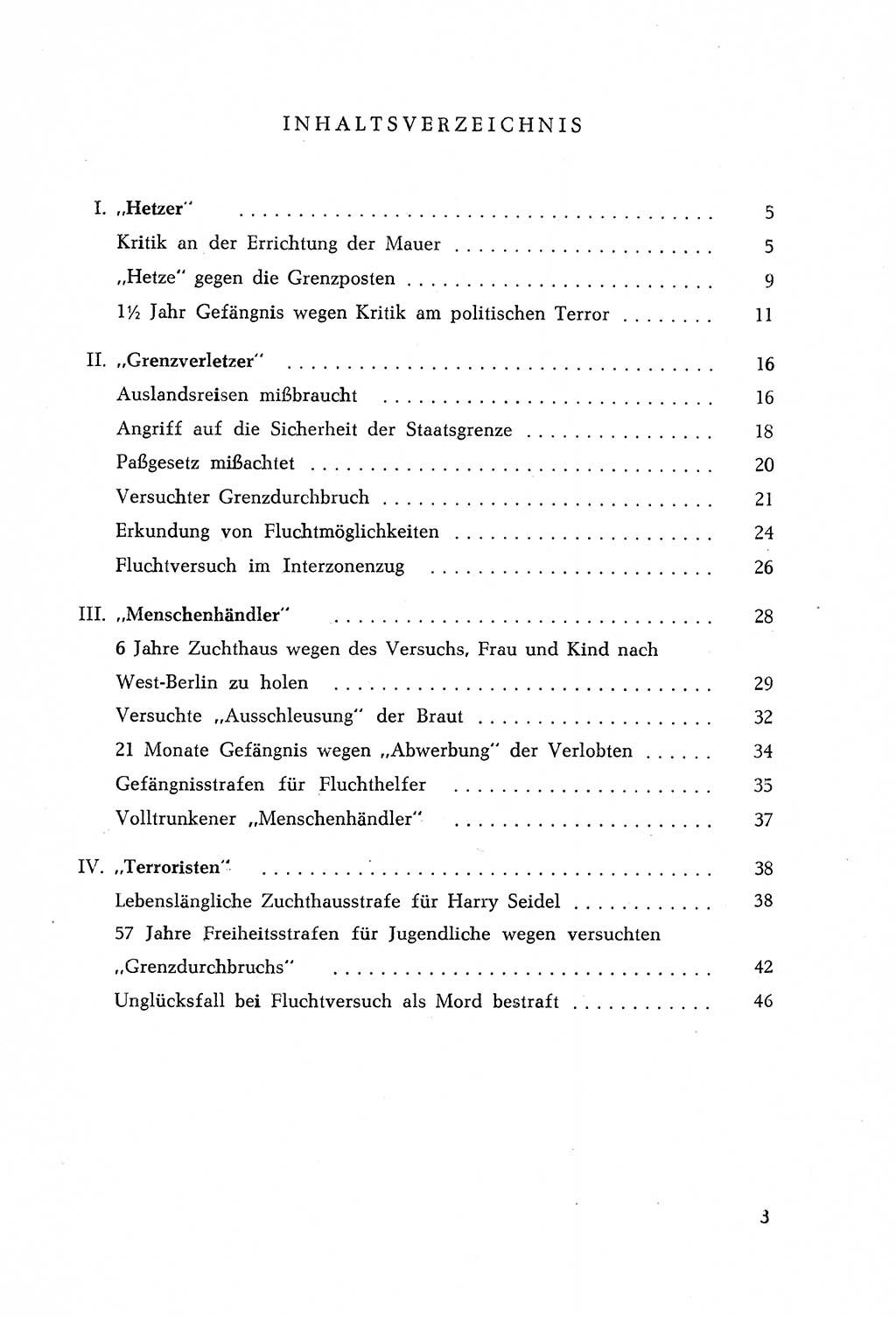 Dokumente des Unrechts, das SED-Regime [Deutsche Demokratische Republik (DDR)] in der Praxis, Bundesministerium für gesamtdeutsche Fragen (BMG) [Bundesrepublik Deutschland (BRD)] 1964, Seite 3 (Dok. UnR. SED-Reg. DDR BMG BRD 1964, S. 3)