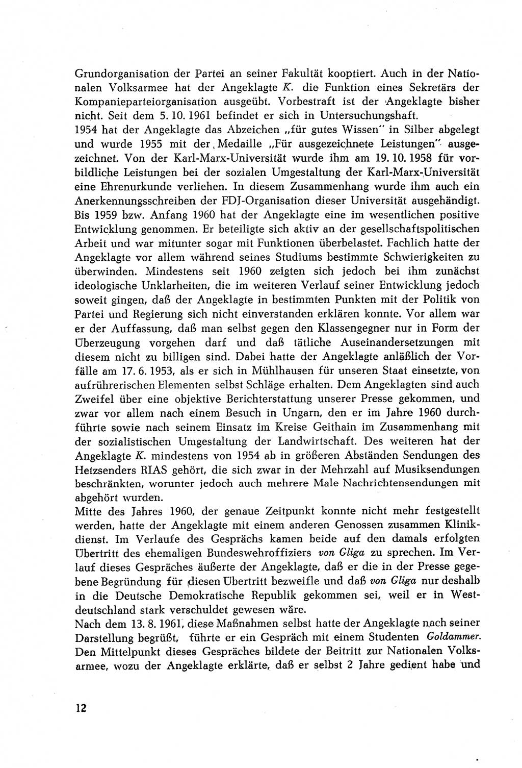 Dokumente des Unrechts, das SED-Regime [Deutsche Demokratische Republik (DDR)] in der Praxis, Bundesministerium für gesamtdeutsche Fragen (BMG) [Bundesrepublik Deutschland (BRD)] 1964, Seite 12 (Dok. UnR. SED-Reg. DDR BMG BRD 1964, S. 12)