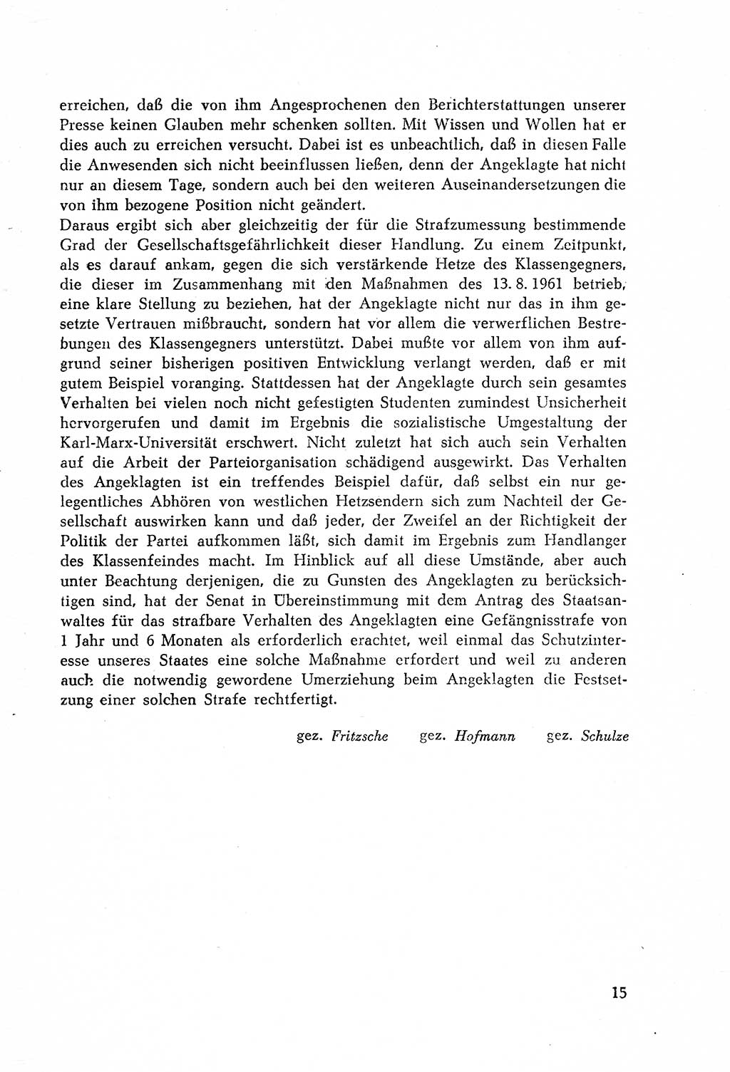 Dokumente des Unrechts, das SED-Regime [Deutsche Demokratische Republik (DDR)] in der Praxis, Bundesministerium für gesamtdeutsche Fragen (BMG) [Bundesrepublik Deutschland (BRD)] 1964, Seite 15 (Dok. UnR. SED-Reg. DDR BMG BRD 1964, S. 15)
