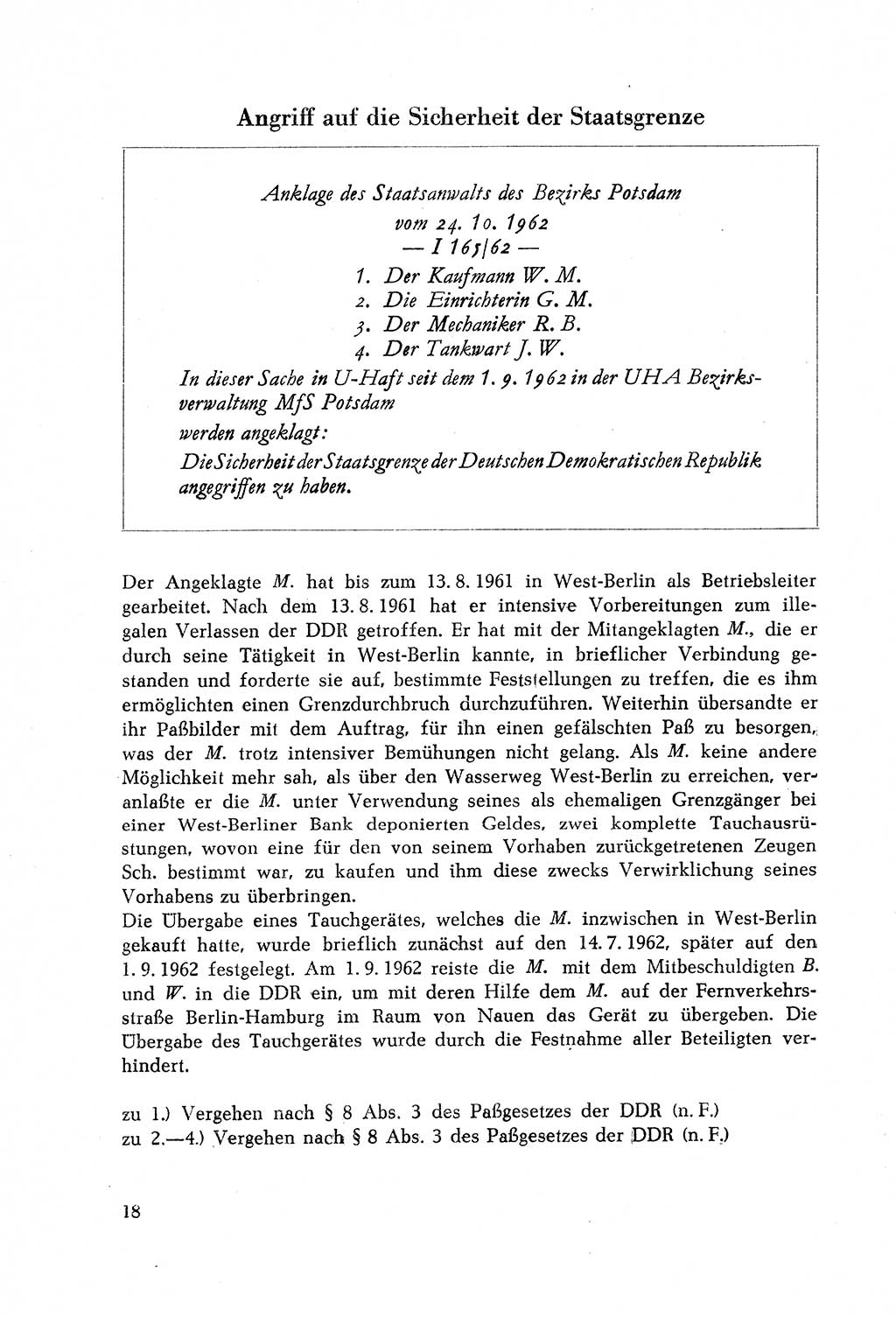 Dokumente des Unrechts, das SED-Regime [Deutsche Demokratische Republik (DDR)] in der Praxis, Bundesministerium für gesamtdeutsche Fragen (BMG) [Bundesrepublik Deutschland (BRD)] 1964, Seite 18 (Dok. UnR. SED-Reg. DDR BMG BRD 1964, S. 18)