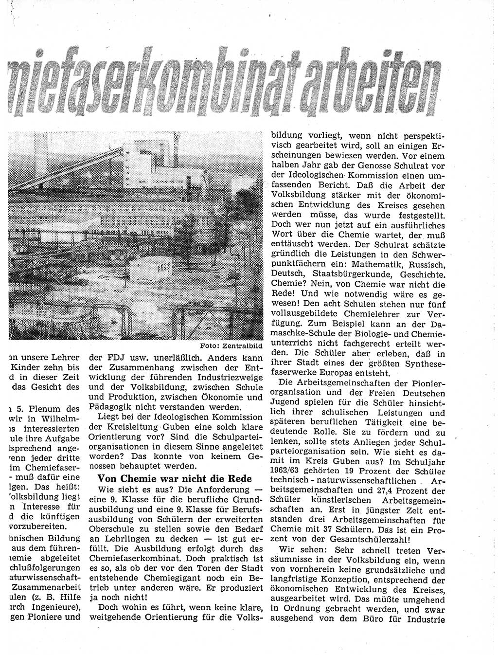 Neuer Weg (NW), Organ des Zentralkomitees (ZK) der SED (Sozialistische Einheitspartei Deutschlands) für Fragen des Parteilebens, 19. Jahrgang [Deutsche Demokratische Republik (DDR)] 1964, Seite 121 (NW ZK SED DDR 1964, S. 121)
