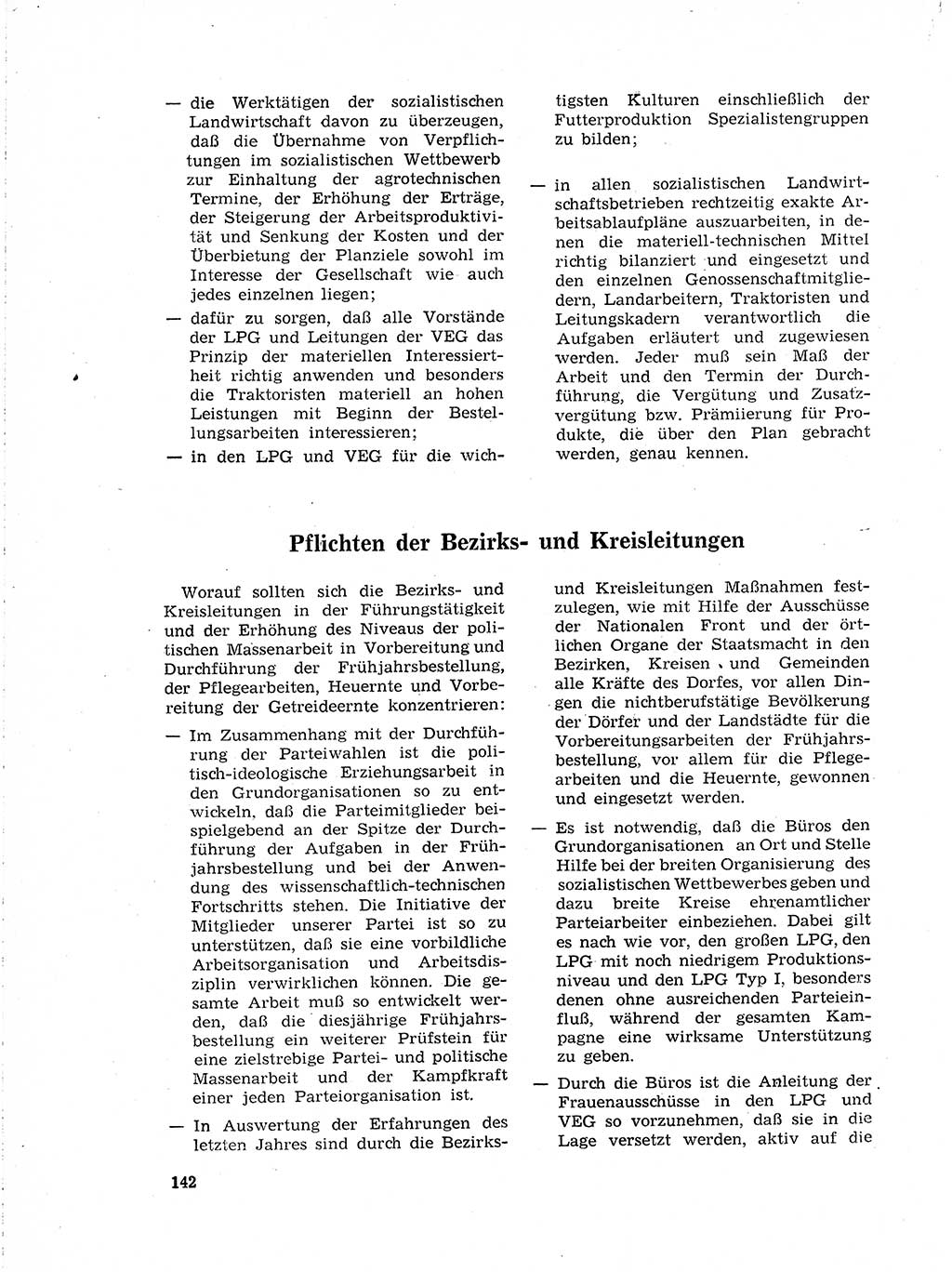 Neuer Weg (NW), Organ des Zentralkomitees (ZK) der SED (Sozialistische Einheitspartei Deutschlands) für Fragen des Parteilebens, 19. Jahrgang [Deutsche Demokratische Republik (DDR)] 1964, Seite 142 (NW ZK SED DDR 1964, S. 142)