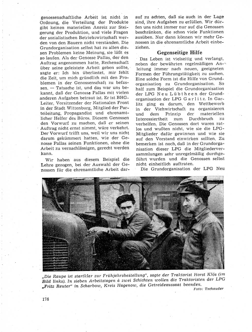 Neuer Weg (NW), Organ des Zentralkomitees (ZK) der SED (Sozialistische Einheitspartei Deutschlands) für Fragen des Parteilebens, 19. Jahrgang [Deutsche Demokratische Republik (DDR)] 1964, Seite 176 (NW ZK SED DDR 1964, S. 176)