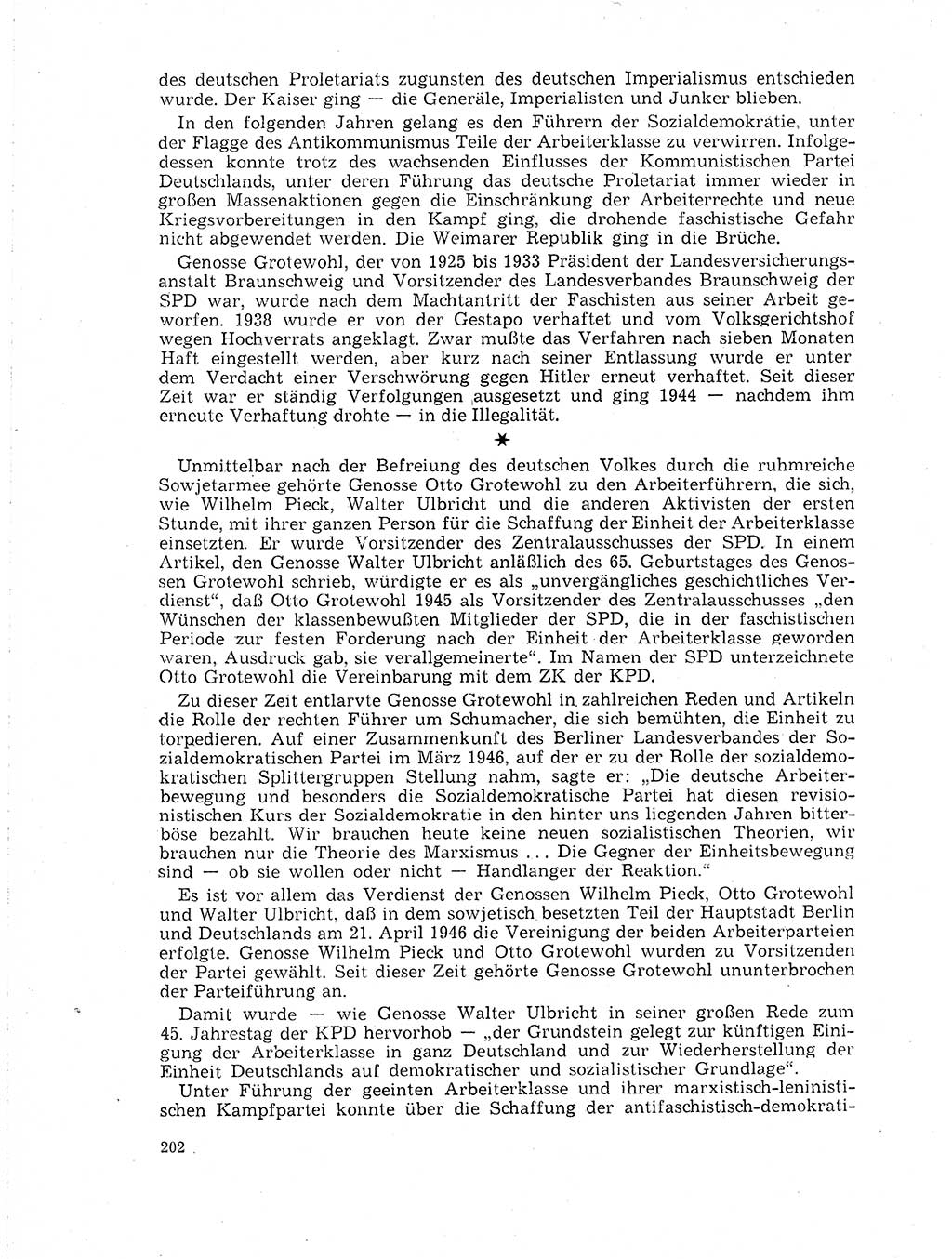 Neuer Weg (NW), Organ des Zentralkomitees (ZK) der SED (Sozialistische Einheitspartei Deutschlands) für Fragen des Parteilebens, 19. Jahrgang [Deutsche Demokratische Republik (DDR)] 1964, Seite 202 (NW ZK SED DDR 1964, S. 202)