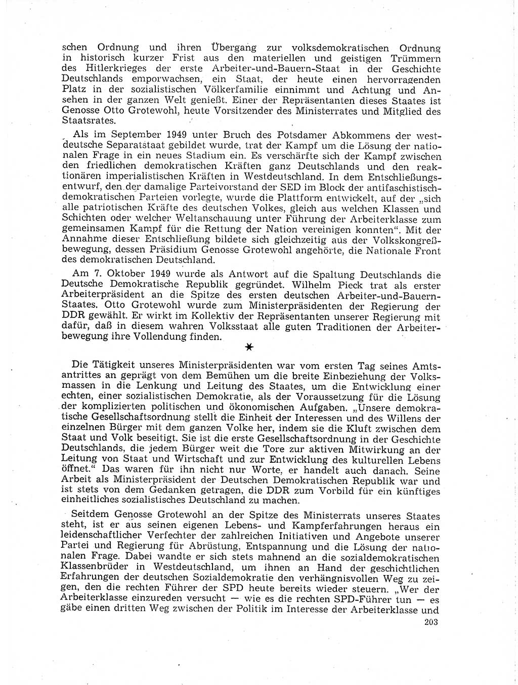 Neuer Weg (NW), Organ des Zentralkomitees (ZK) der SED (Sozialistische Einheitspartei Deutschlands) für Fragen des Parteilebens, 19. Jahrgang [Deutsche Demokratische Republik (DDR)] 1964, Seite 203 (NW ZK SED DDR 1964, S. 203)