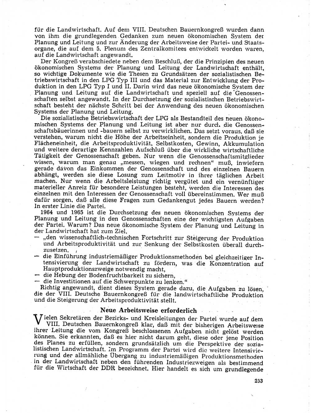 Neuer Weg (NW), Organ des Zentralkomitees (ZK) der SED (Sozialistische Einheitspartei Deutschlands) für Fragen des Parteilebens, 19. Jahrgang [Deutsche Demokratische Republik (DDR)] 1964, Seite 253 (NW ZK SED DDR 1964, S. 253)