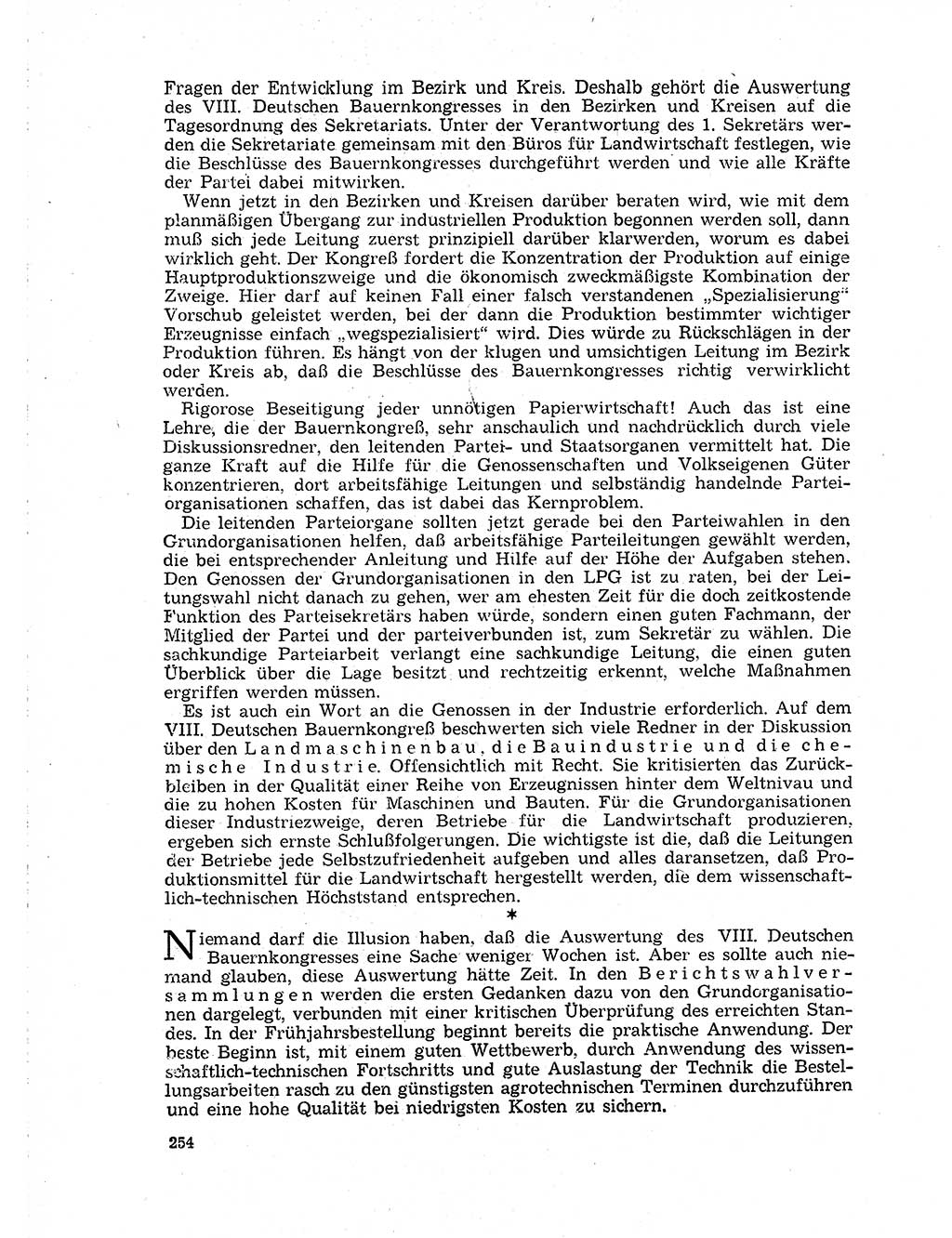 Neuer Weg (NW), Organ des Zentralkomitees (ZK) der SED (Sozialistische Einheitspartei Deutschlands) für Fragen des Parteilebens, 19. Jahrgang [Deutsche Demokratische Republik (DDR)] 1964, Seite 254 (NW ZK SED DDR 1964, S. 254)