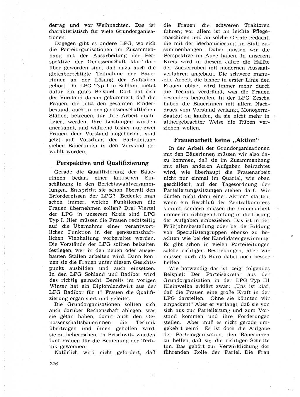 Neuer Weg (NW), Organ des Zentralkomitees (ZK) der SED (Sozialistische Einheitspartei Deutschlands) für Fragen des Parteilebens, 19. Jahrgang [Deutsche Demokratische Republik (DDR)] 1964, Seite 276 (NW ZK SED DDR 1964, S. 276)
