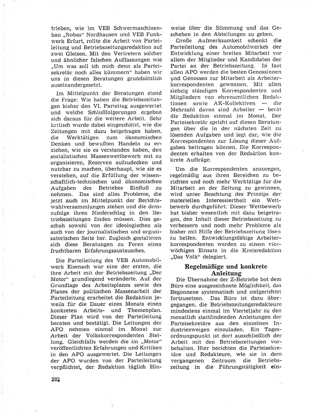 Neuer Weg (NW), Organ des Zentralkomitees (ZK) der SED (Sozialistische Einheitspartei Deutschlands) für Fragen des Parteilebens, 19. Jahrgang [Deutsche Demokratische Republik (DDR)] 1964, Seite 282 (NW ZK SED DDR 1964, S. 282)