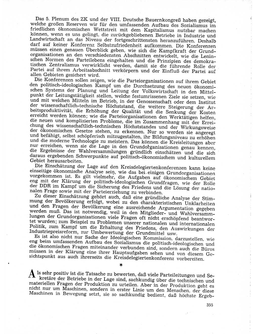 Neuer Weg (NW), Organ des Zentralkomitees (ZK) der SED (Sozialistische Einheitspartei Deutschlands) für Fragen des Parteilebens, 19. Jahrgang [Deutsche Demokratische Republik (DDR)] 1964, Seite 355 (NW ZK SED DDR 1964, S. 355)