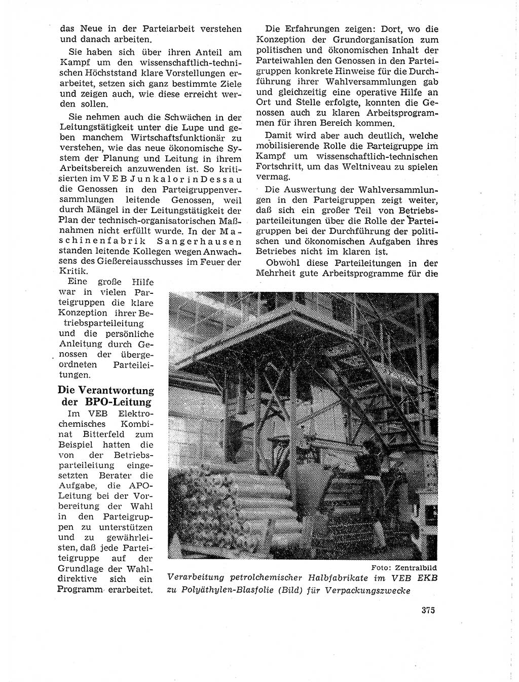 Neuer Weg (NW), Organ des Zentralkomitees (ZK) der SED (Sozialistische Einheitspartei Deutschlands) für Fragen des Parteilebens, 19. Jahrgang [Deutsche Demokratische Republik (DDR)] 1964, Seite 375 (NW ZK SED DDR 1964, S. 375)