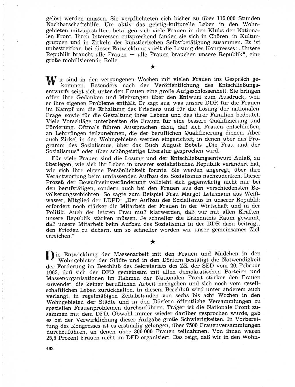 Neuer Weg (NW), Organ des Zentralkomitees (ZK) der SED (Sozialistische Einheitspartei Deutschlands) für Fragen des Parteilebens, 19. Jahrgang [Deutsche Demokratische Republik (DDR)] 1964, Seite 462 (NW ZK SED DDR 1964, S. 462)