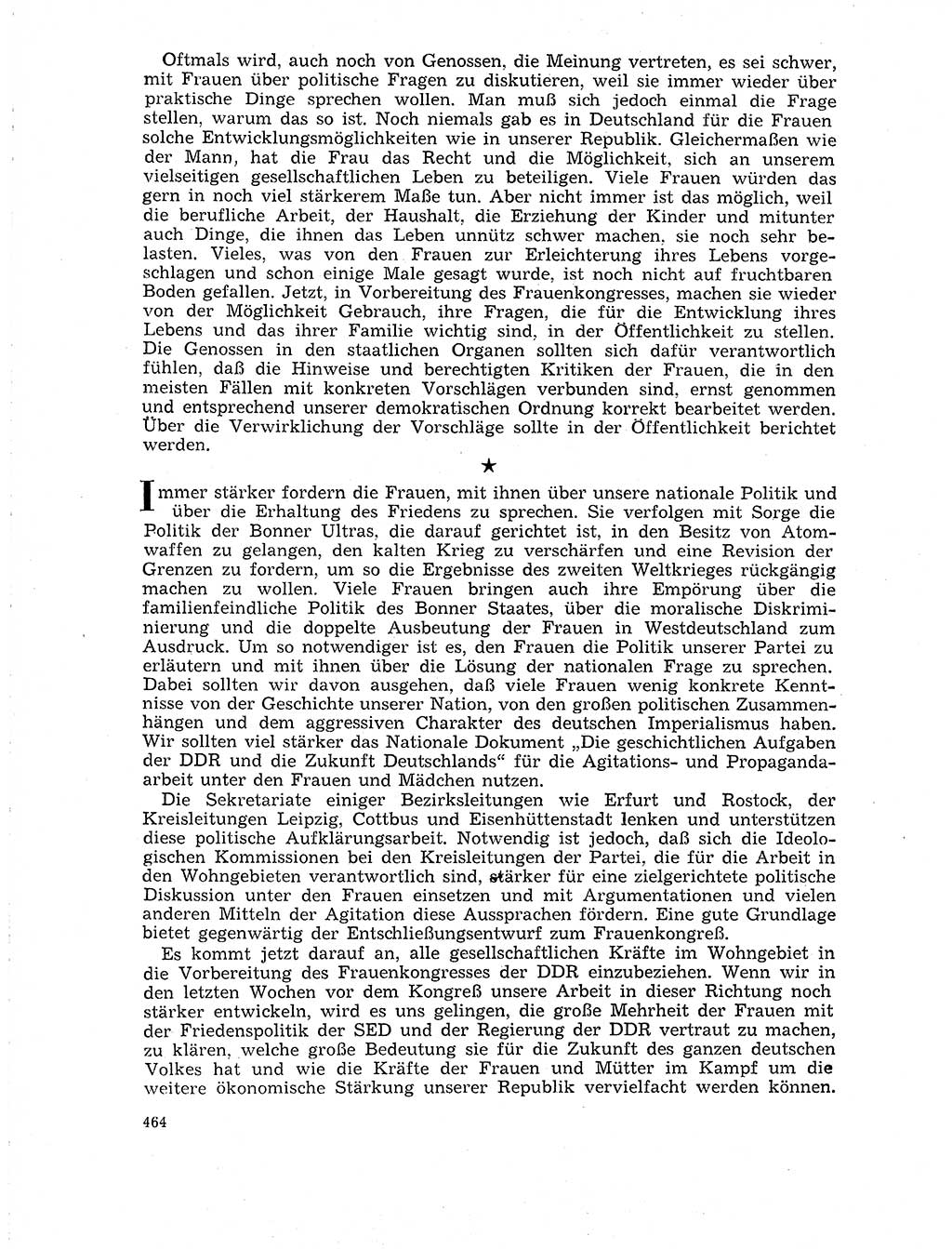 Neuer Weg (NW), Organ des Zentralkomitees (ZK) der SED (Sozialistische Einheitspartei Deutschlands) für Fragen des Parteilebens, 19. Jahrgang [Deutsche Demokratische Republik (DDR)] 1964, Seite 464 (NW ZK SED DDR 1964, S. 464)