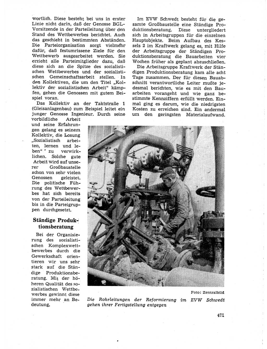 Neuer Weg (NW), Organ des Zentralkomitees (ZK) der SED (Sozialistische Einheitspartei Deutschlands) für Fragen des Parteilebens, 19. Jahrgang [Deutsche Demokratische Republik (DDR)] 1964, Seite 471 (NW ZK SED DDR 1964, S. 471)