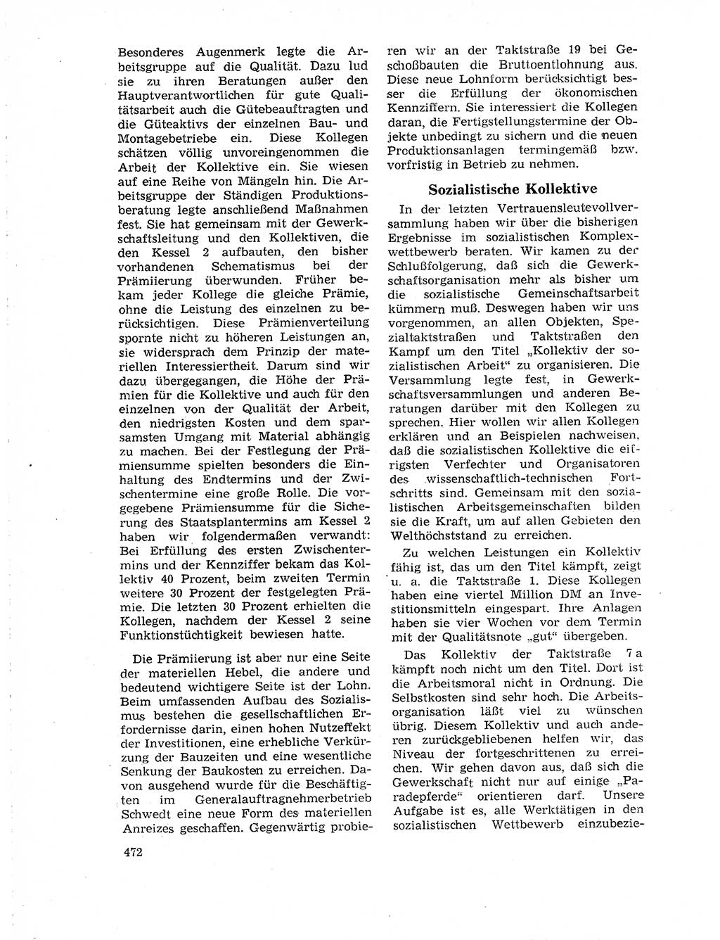 Neuer Weg (NW), Organ des Zentralkomitees (ZK) der SED (Sozialistische Einheitspartei Deutschlands) für Fragen des Parteilebens, 19. Jahrgang [Deutsche Demokratische Republik (DDR)] 1964, Seite 472 (NW ZK SED DDR 1964, S. 472)