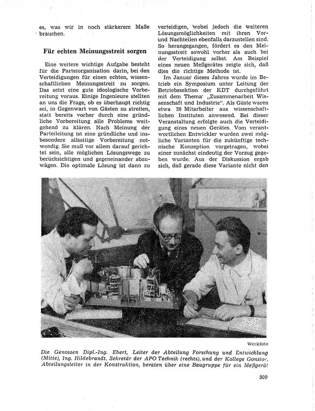 Neuer Weg (NW), Organ des Zentralkomitees (ZK) der SED (Sozialistische Einheitspartei Deutschlands) für Fragen des Parteilebens, 19. Jahrgang [Deutsche Demokratische Republik (DDR)] 1964, Seite 509 (NW ZK SED DDR 1964, S. 509)