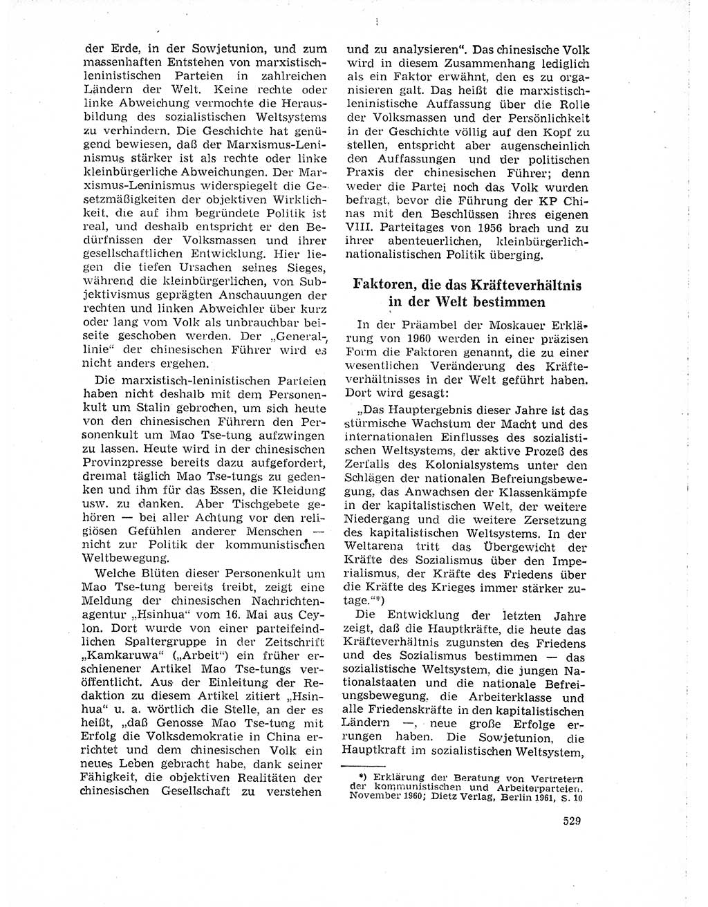 Neuer Weg (NW), Organ des Zentralkomitees (ZK) der SED (Sozialistische Einheitspartei Deutschlands) für Fragen des Parteilebens, 19. Jahrgang [Deutsche Demokratische Republik (DDR)] 1964, Seite 529 (NW ZK SED DDR 1964, S. 529)