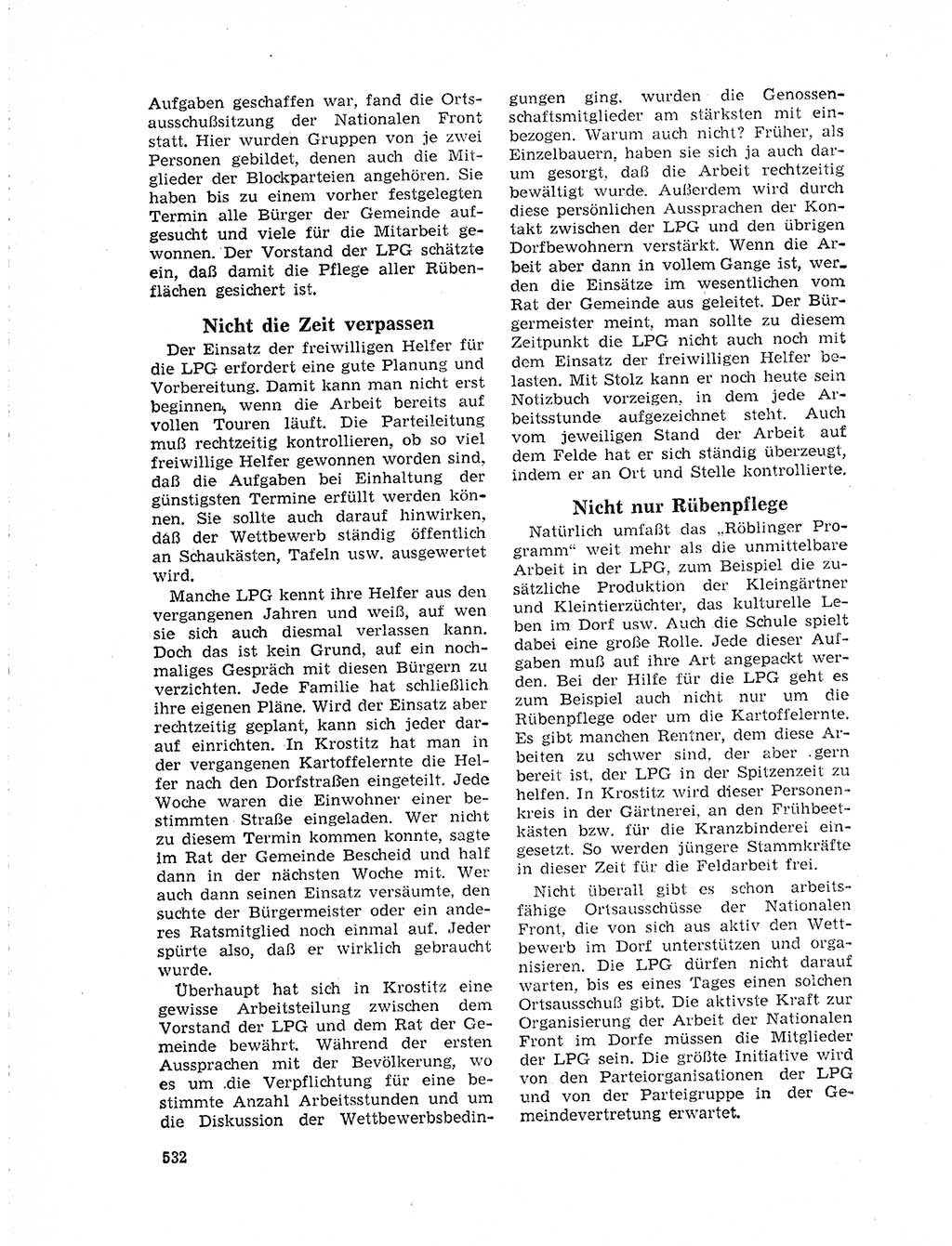 Neuer Weg (NW), Organ des Zentralkomitees (ZK) der SED (Sozialistische Einheitspartei Deutschlands) für Fragen des Parteilebens, 19. Jahrgang [Deutsche Demokratische Republik (DDR)] 1964, Seite 532 (NW ZK SED DDR 1964, S. 532)