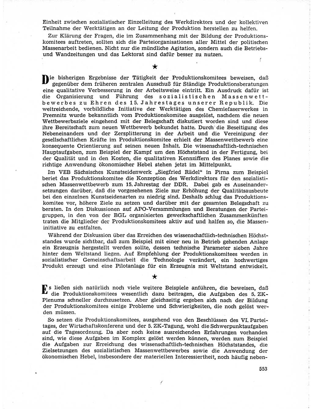 Neuer Weg (NW), Organ des Zentralkomitees (ZK) der SED (Sozialistische Einheitspartei Deutschlands) für Fragen des Parteilebens, 19. Jahrgang [Deutsche Demokratische Republik (DDR)] 1964, Seite 553 (NW ZK SED DDR 1964, S. 553)