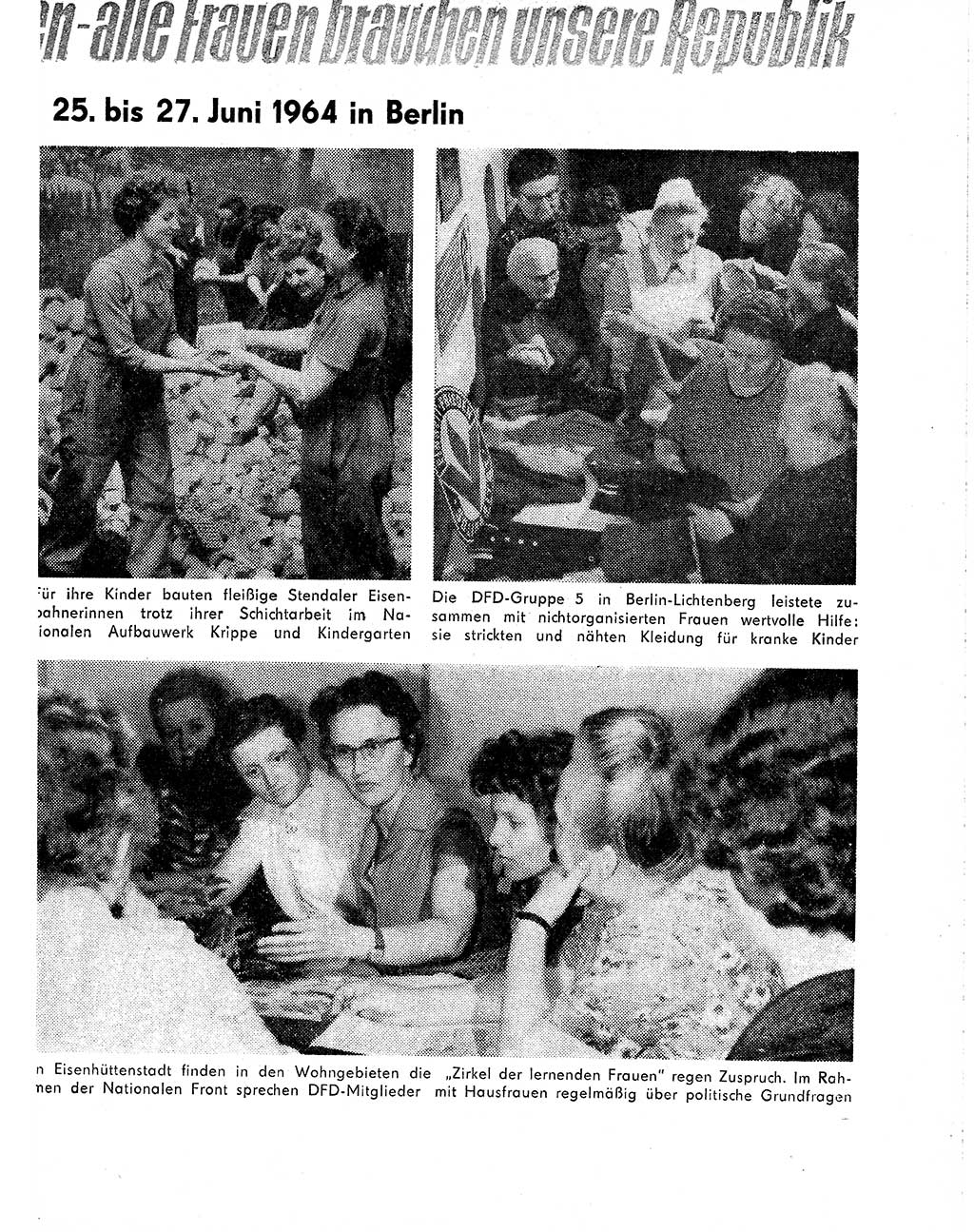 Neuer Weg (NW), Organ des Zentralkomitees (ZK) der SED (Sozialistische Einheitspartei Deutschlands) für Fragen des Parteilebens, 19. Jahrgang [Deutsche Demokratische Republik (DDR)] 1964, Seite 561 (NW ZK SED DDR 1964, S. 561)