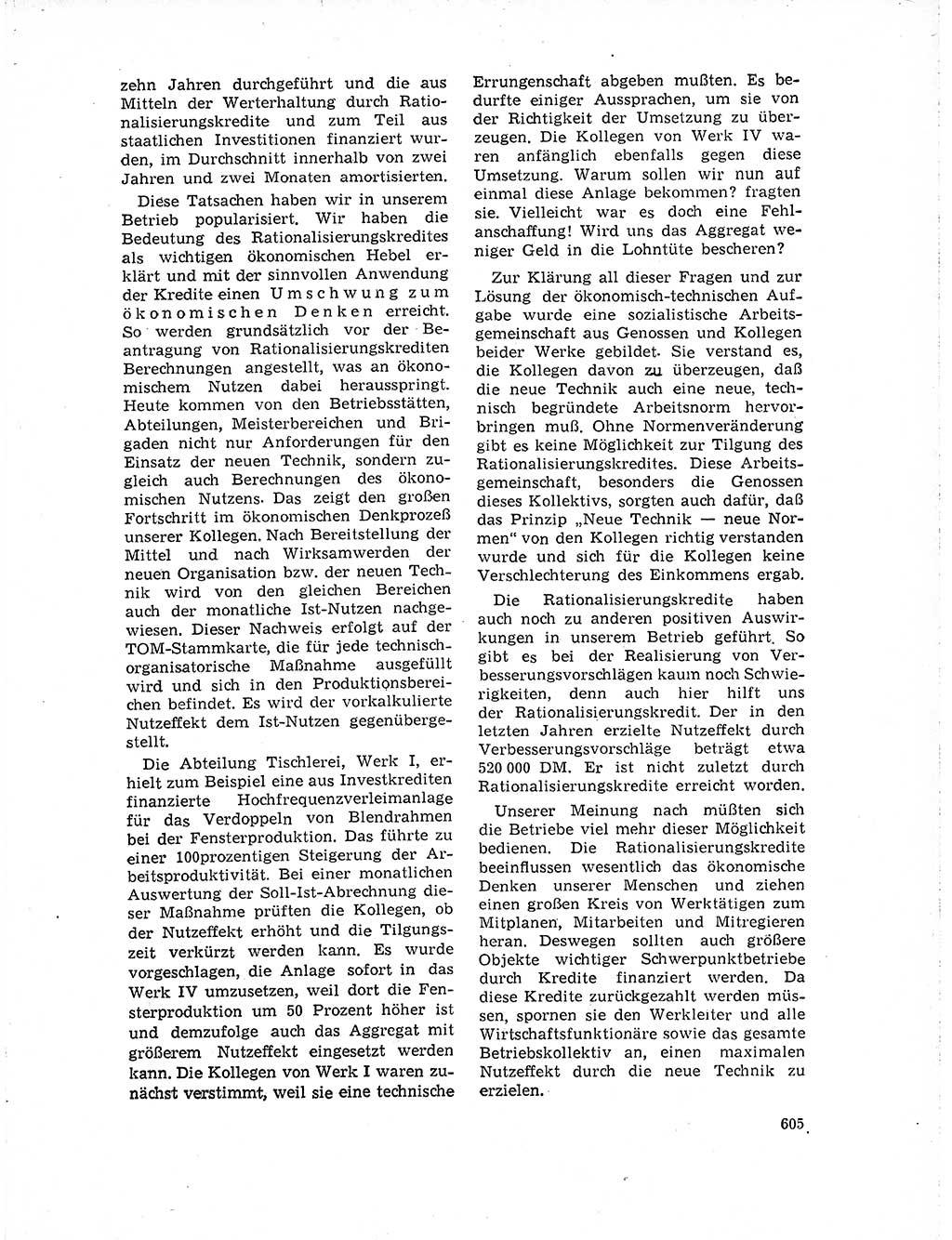 Neuer Weg (NW), Organ des Zentralkomitees (ZK) der SED (Sozialistische Einheitspartei Deutschlands) für Fragen des Parteilebens, 19. Jahrgang [Deutsche Demokratische Republik (DDR)] 1964, Seite 605 (NW ZK SED DDR 1964, S. 605)