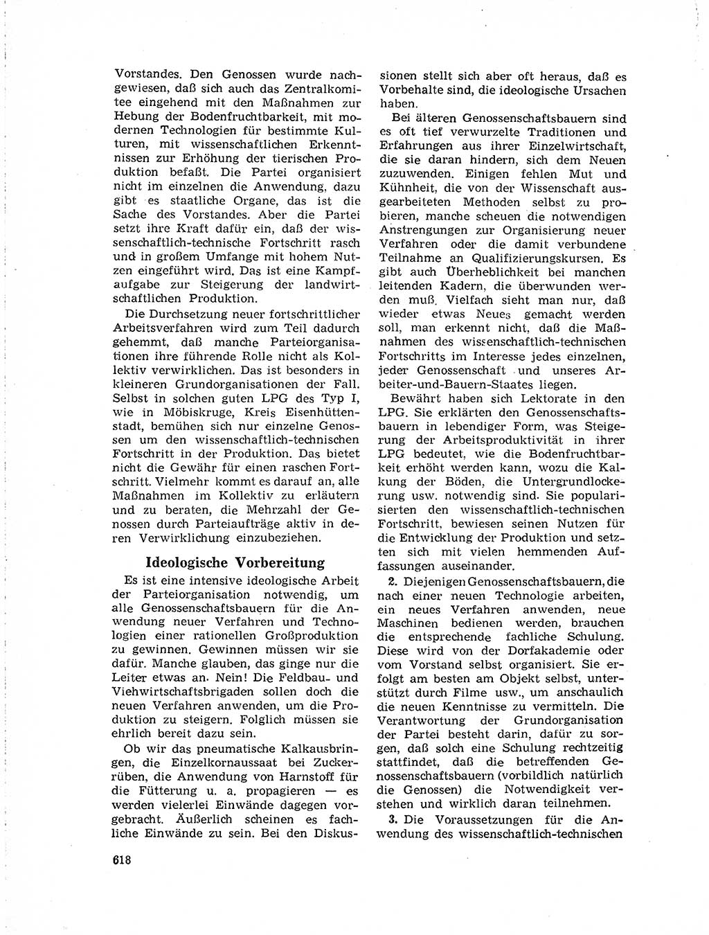 Neuer Weg (NW), Organ des Zentralkomitees (ZK) der SED (Sozialistische Einheitspartei Deutschlands) für Fragen des Parteilebens, 19. Jahrgang [Deutsche Demokratische Republik (DDR)] 1964, Seite 618 (NW ZK SED DDR 1964, S. 618)